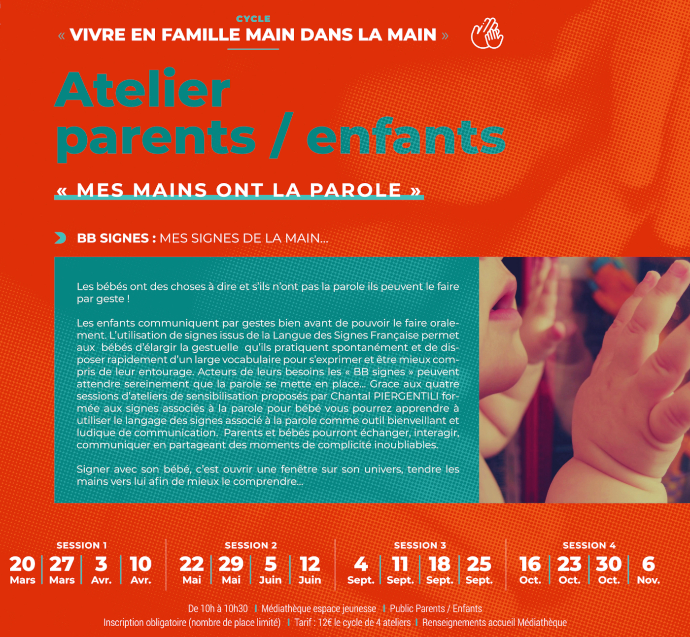 Ateliers à 4 mains (parents/enfants)