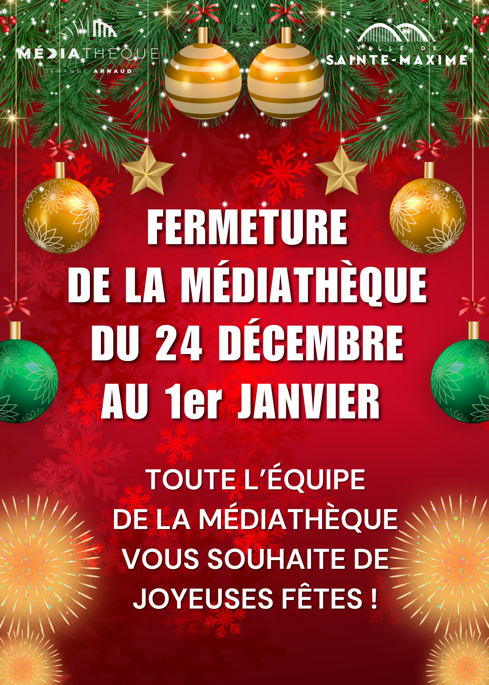 FERMETURE NOEL 2024