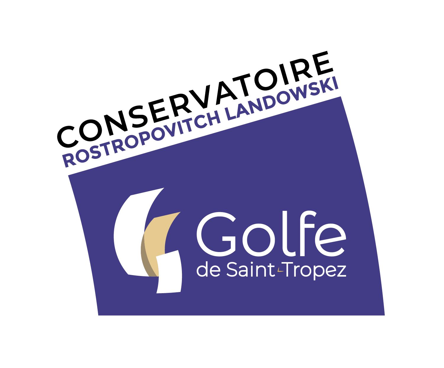 Logo GolfedeSaintTropez ConservatoireRVB
